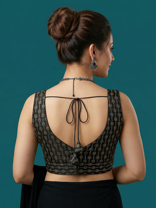 Silk Embroidered Blouse