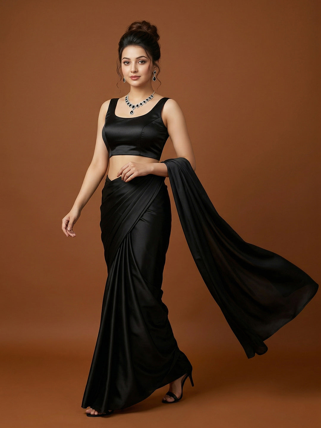 Satin Stretchable Blouse