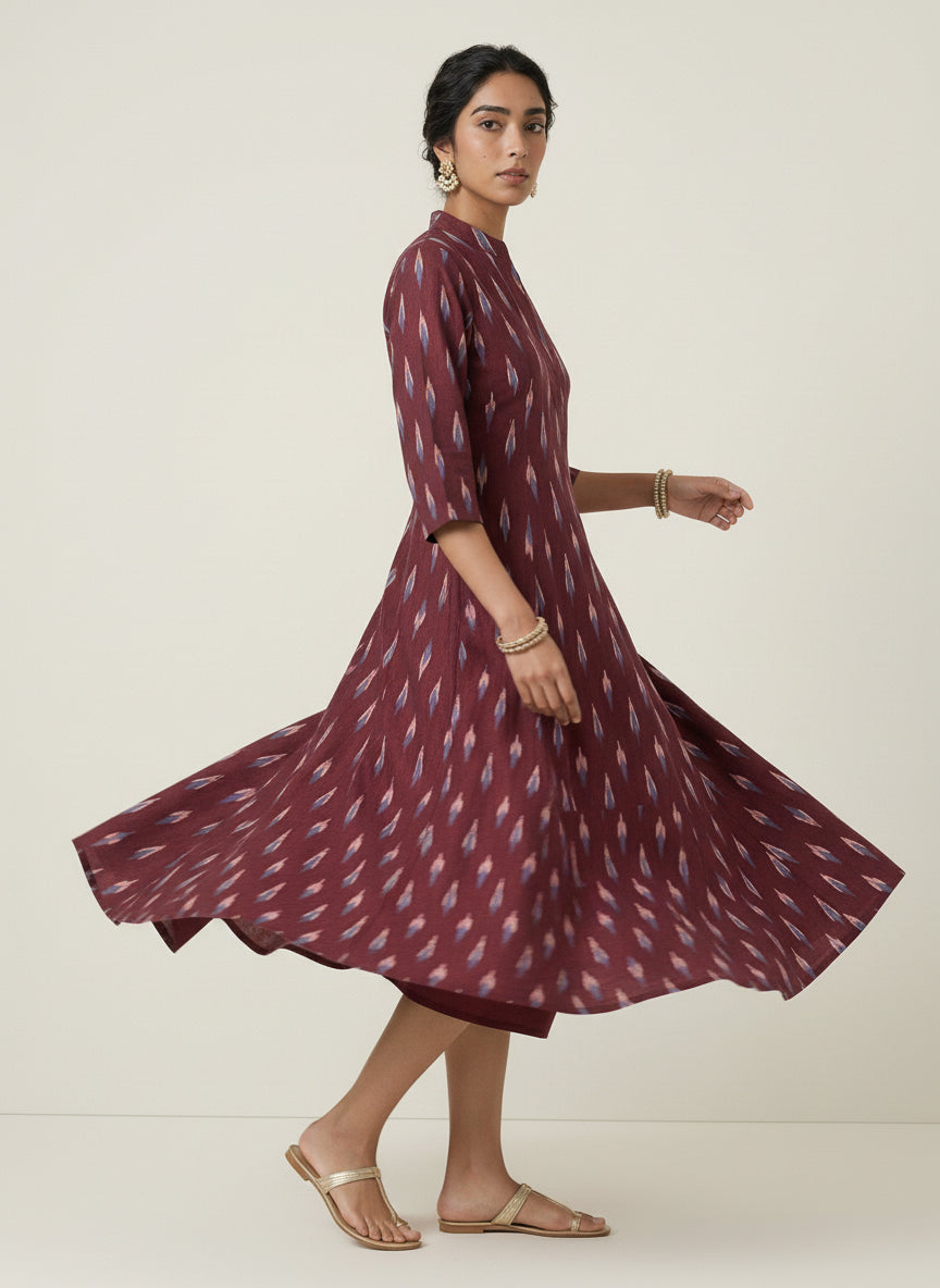 Printed Pure Cotton Blend Kurti