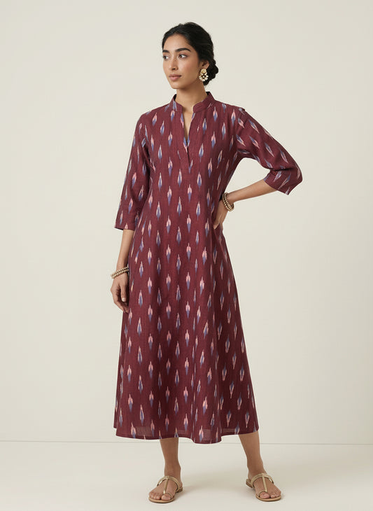 Printed Pure Cotton Blend Kurti