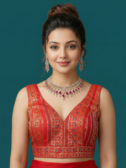 Brocade designer Blouse