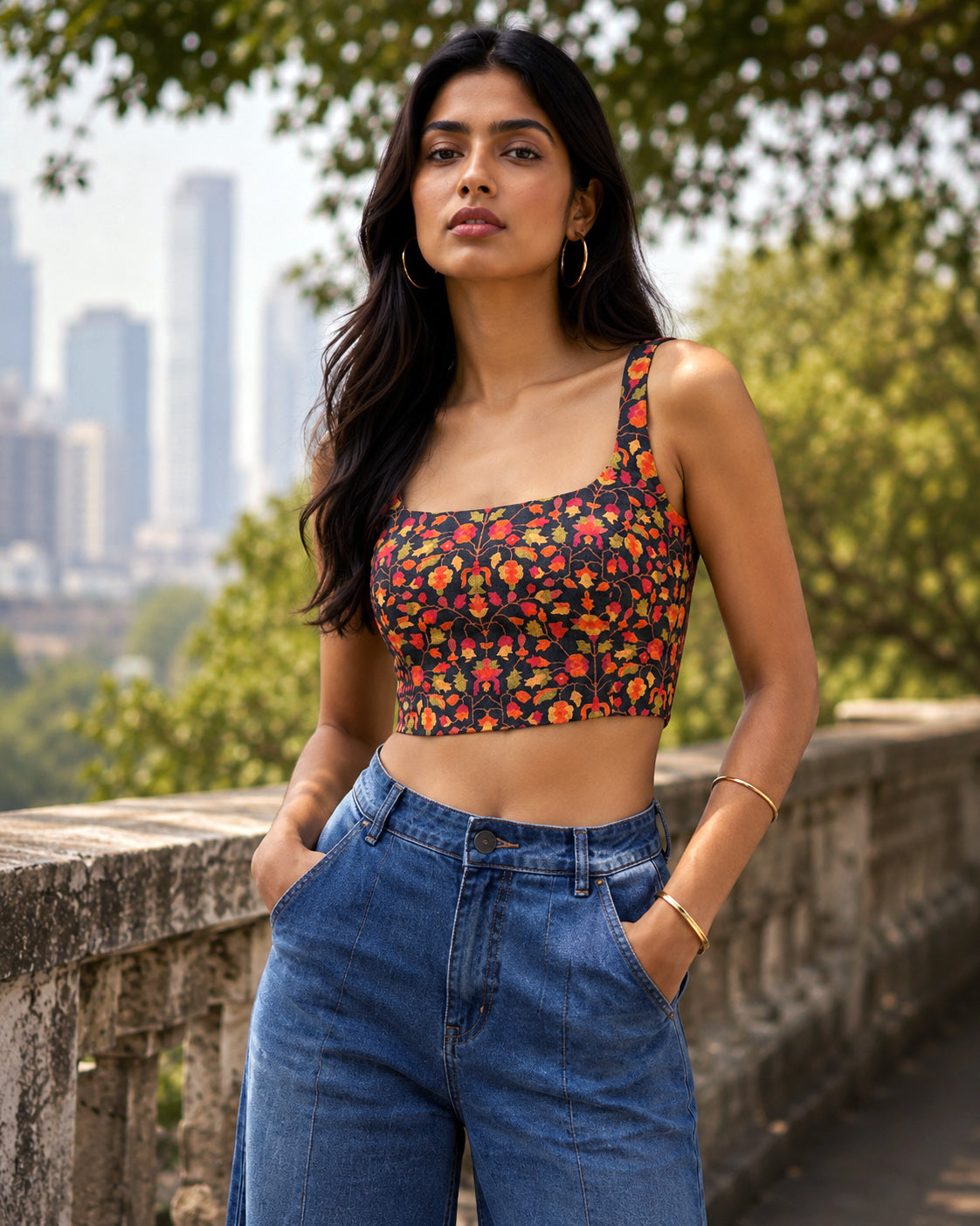 Aar Paar'26 Reversible Saree Blouse