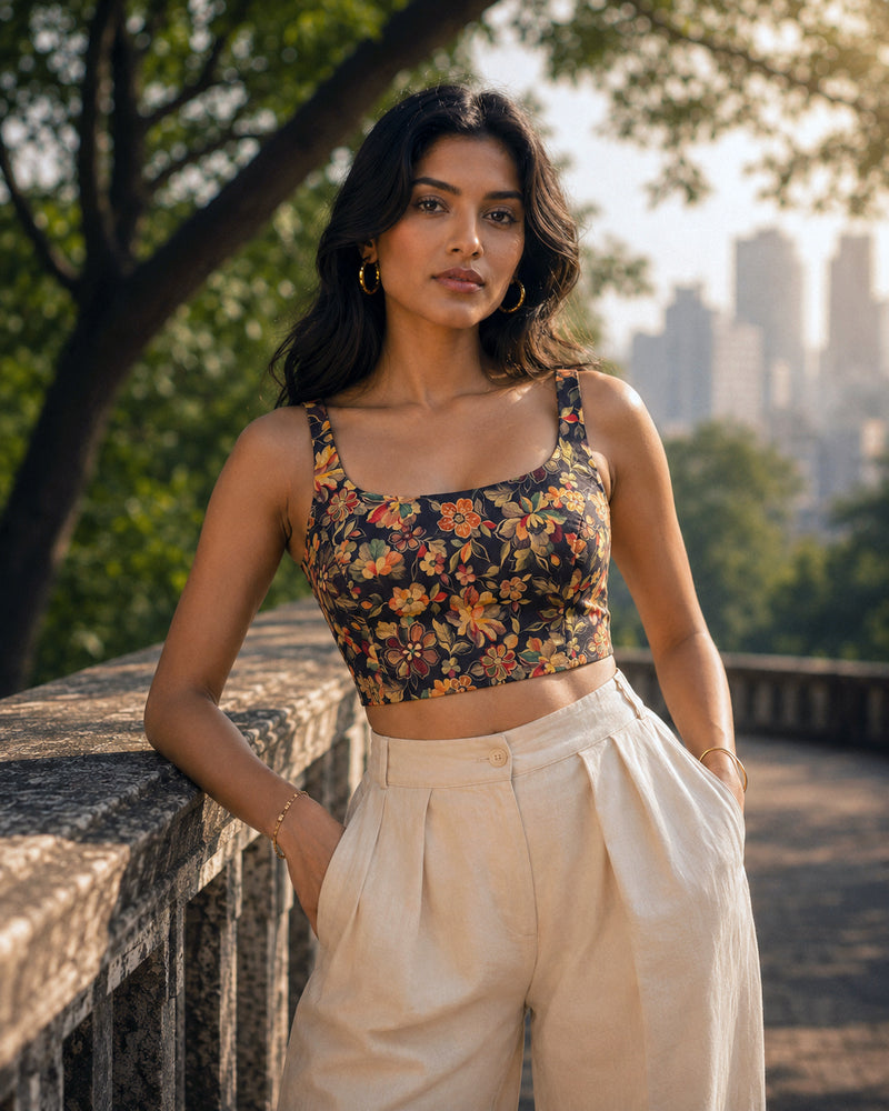Aar Paar'26 Reversible Saree Blouse