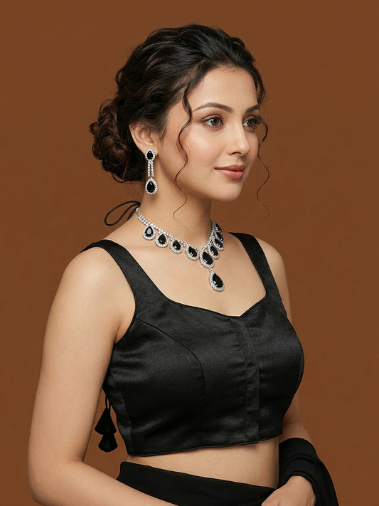 Satin Stretchable Blouse