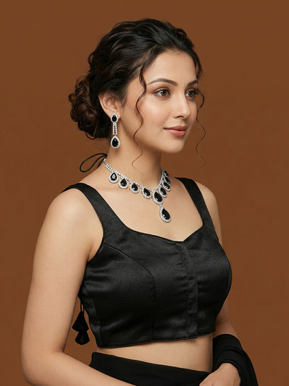 Satin Stretchable Blouse
