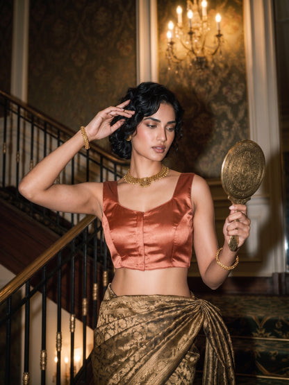Satin Stretchable Blouse