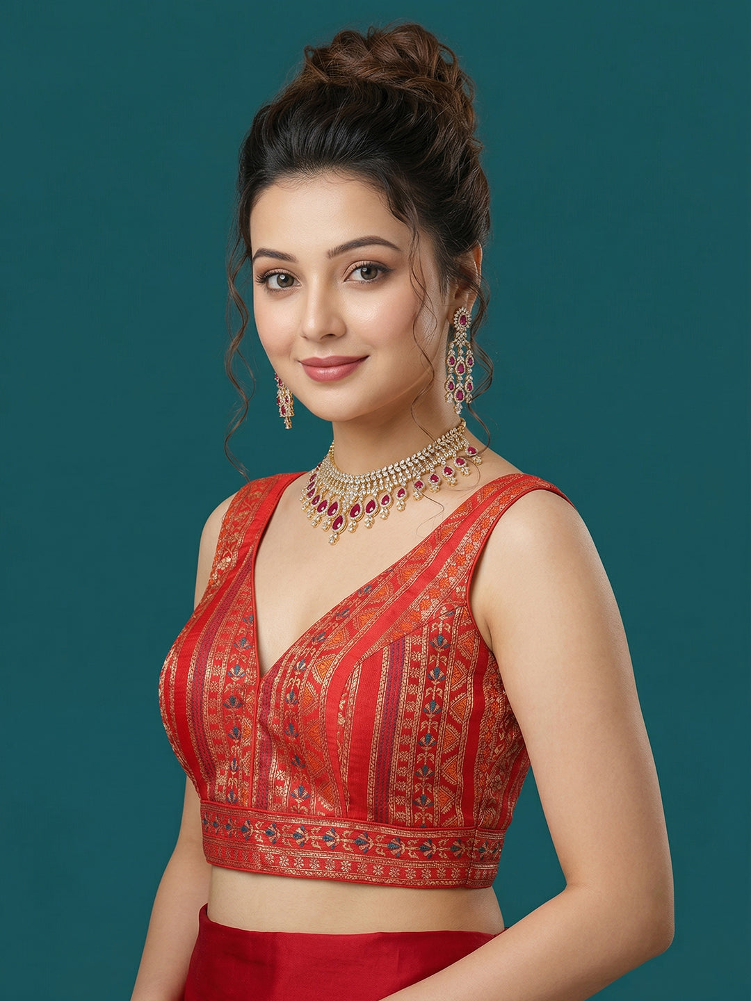 Brocade designer Blouse
