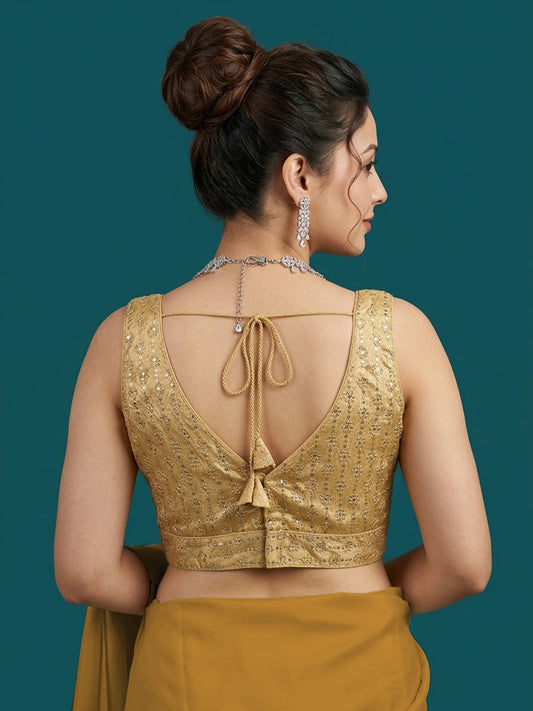 Silk Embroidered Blouse