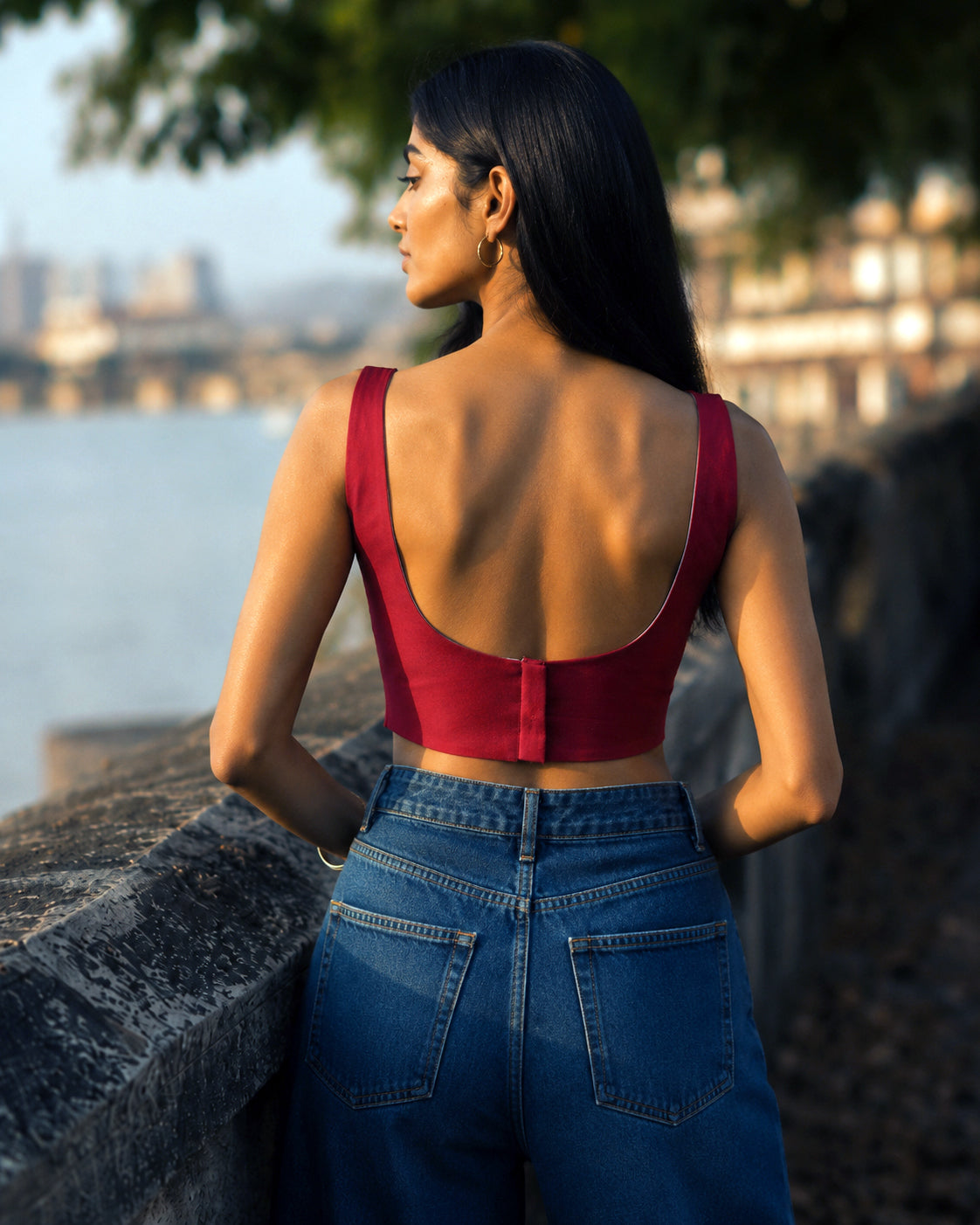 Aar Paar'26 Reversible Saree Blouse