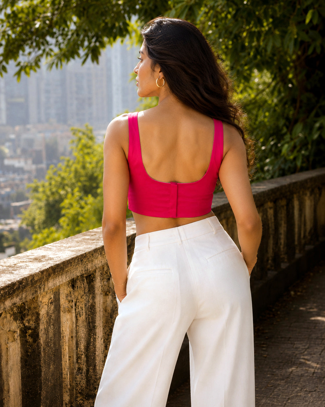Aar Paar'26 Reversible Saree Blouse