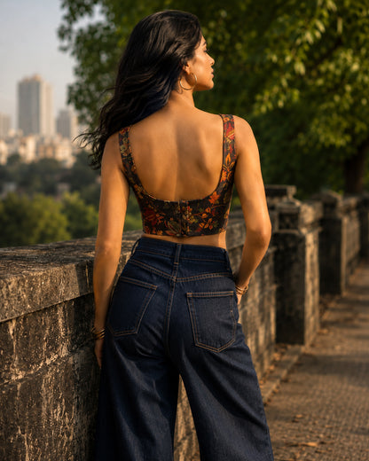 Aar Paar'26 Reversible Saree Blouse