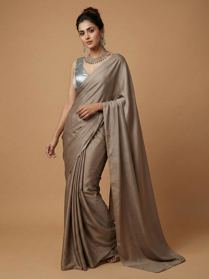 Woven Silver Design Blouse