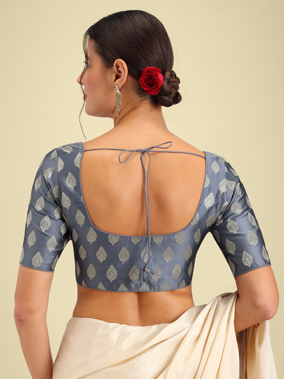 Women's Designer Brocade Saree Blouse