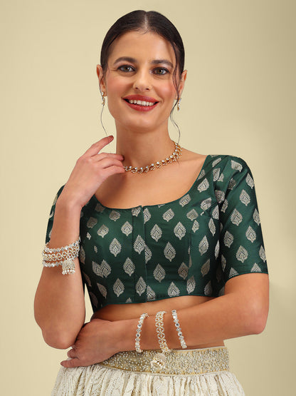 Women's Designer Brocade Saree Blouse