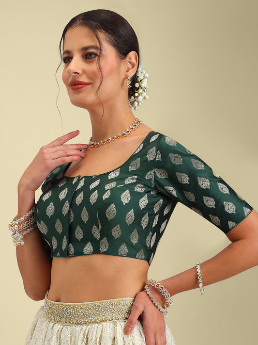 Women's Designer Brocade Saree Blouse