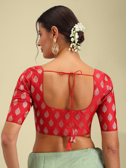 Women's Designer Brocade Saree Blouse