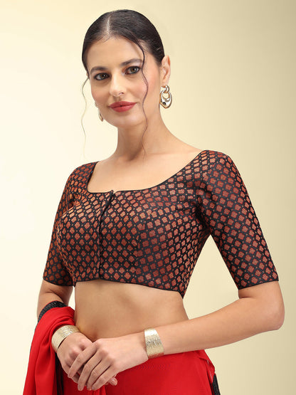 Women's Designer Brocade Saree Blouse