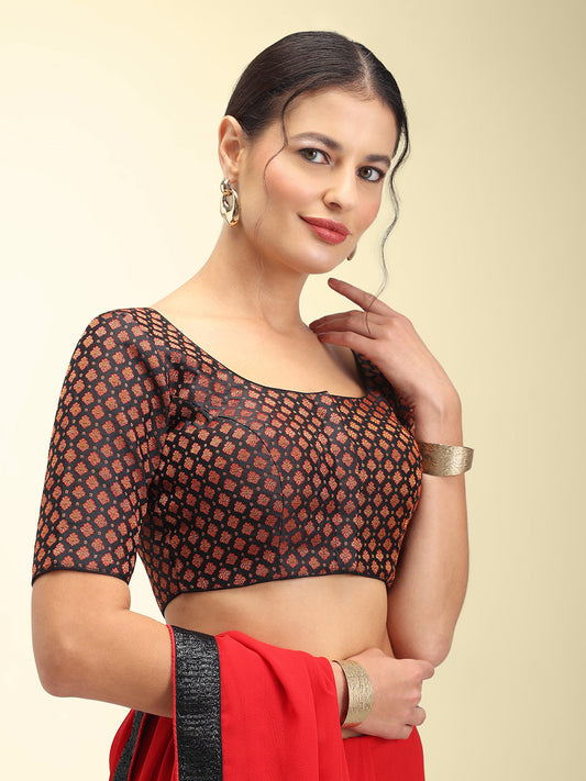 Women's Designer Brocade Saree Blouse