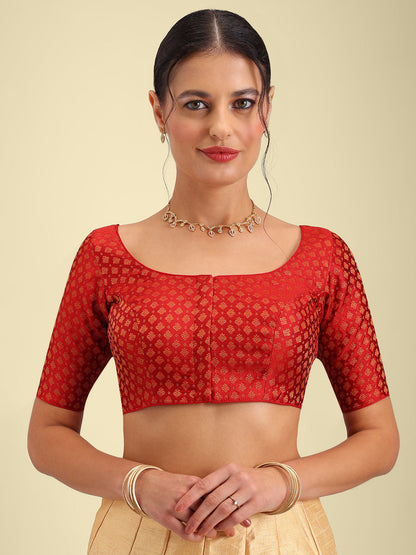 Women's Designer Brocade Saree Blouse