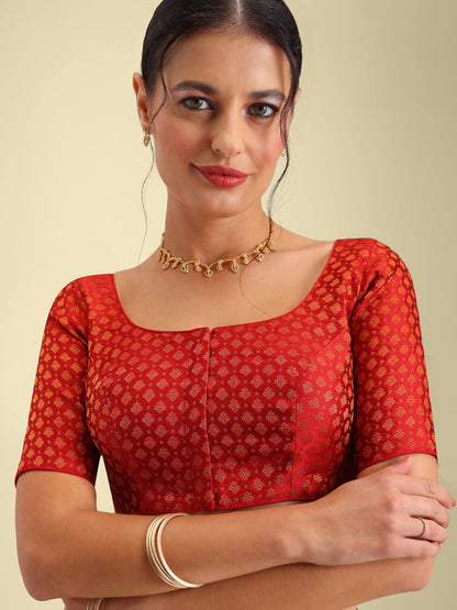 Women's Designer Brocade Saree Blouse