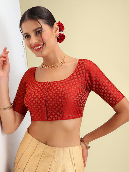 Women's Designer Brocade Saree Blouse