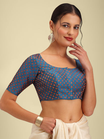 Women's Designer Brocade Saree Blouse