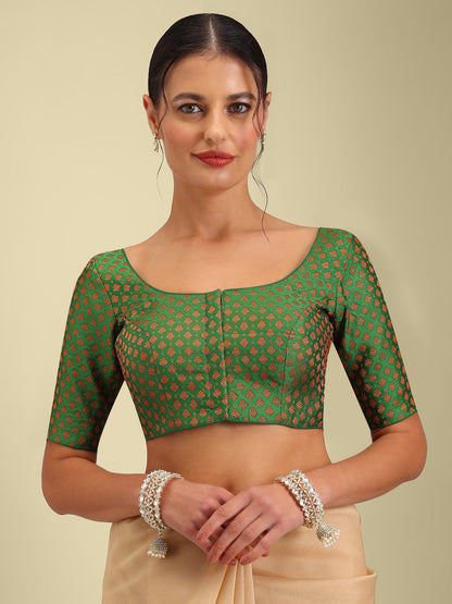 Women's Designer Brocade Saree Blouse
