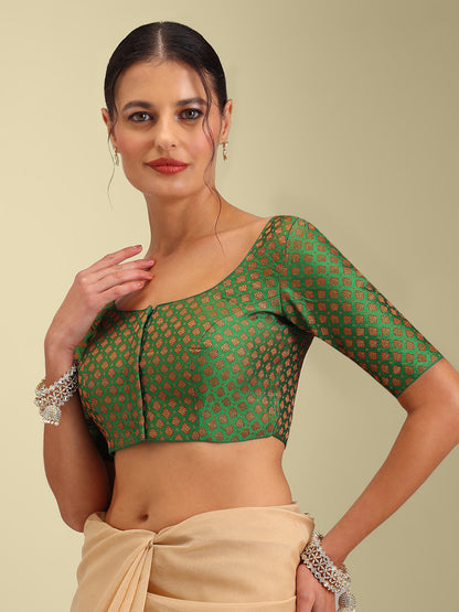 Women's Designer Brocade Saree Blouse