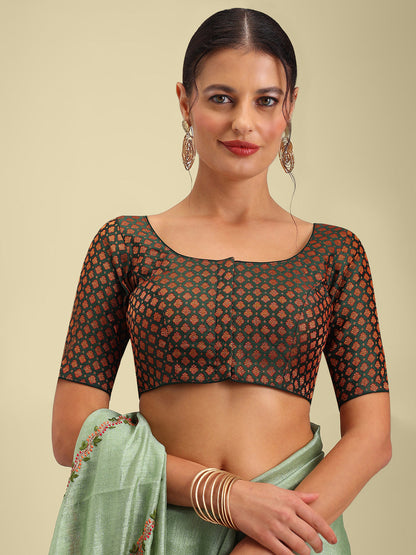 Women's Designer Brocade Saree Blouse
