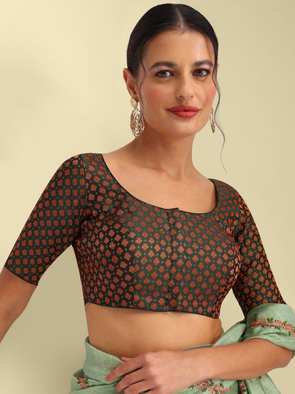Women's Designer Brocade Saree Blouse