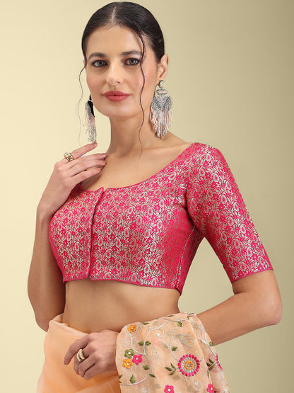 Women's Designer Brocade Saree Blouse