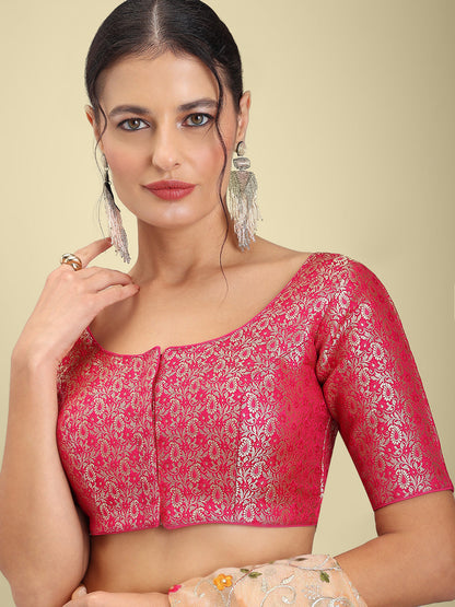 Women's Designer Brocade Saree Blouse