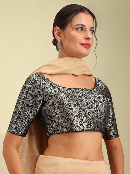 Women's Designer Brocade Saree Blouse