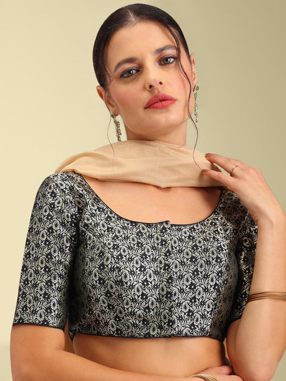 Women's Designer Brocade Saree Blouse