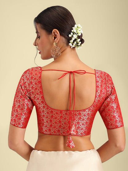 Women's Designer Brocade Saree Blouse