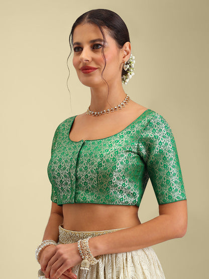 Women's Designer Brocade Saree Blouse