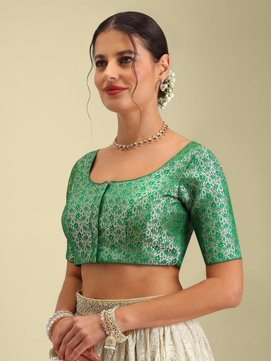 Women's Designer Brocade Saree Blouse
