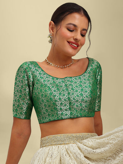 Women's Designer Brocade Saree Blouse