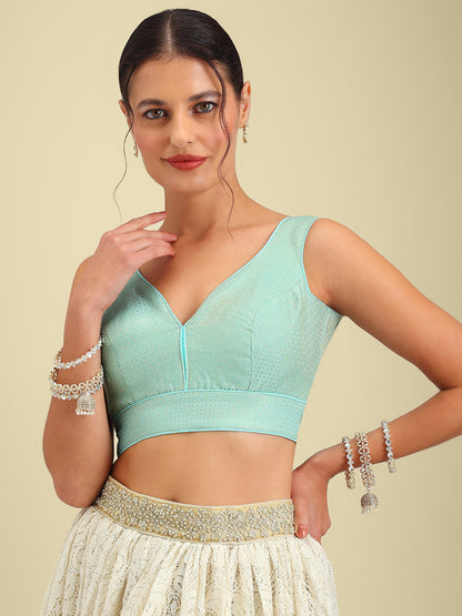 Women's Designer Brocade Saree Blouse