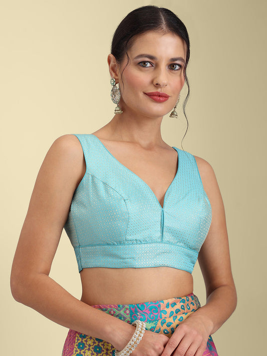 Women's Designer Brocade Saree Blouse