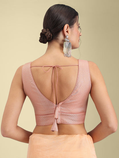 Women's Designer Brocade Saree Blouse