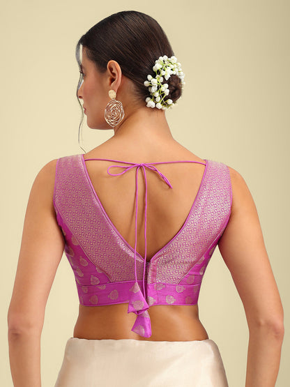 Women's Designer Brocade Saree Blouse