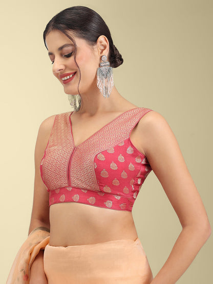 Women's Designer Brocade Saree Blouse