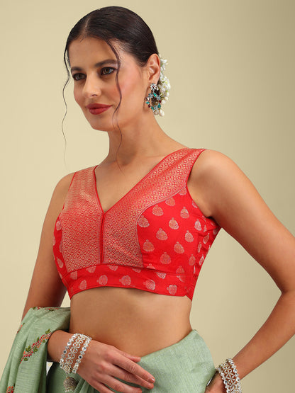 Women's Designer Brocade Saree Blouse