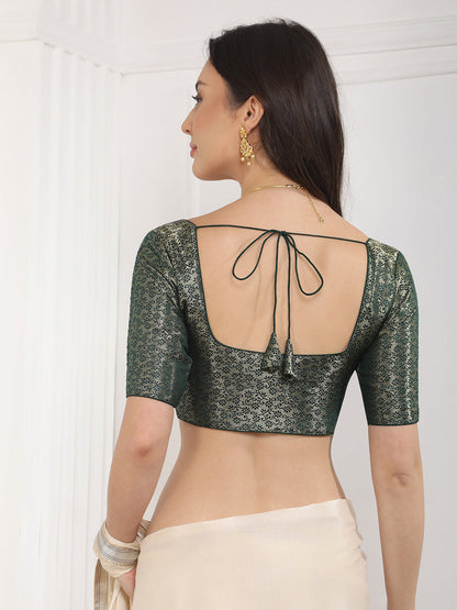Designer Brocade Saree Blouse