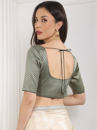 Sleeveless Saree Blouse